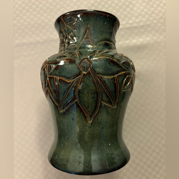 Mississippi Mud Works Vase Pottery Handmade - Picture 3 of 7